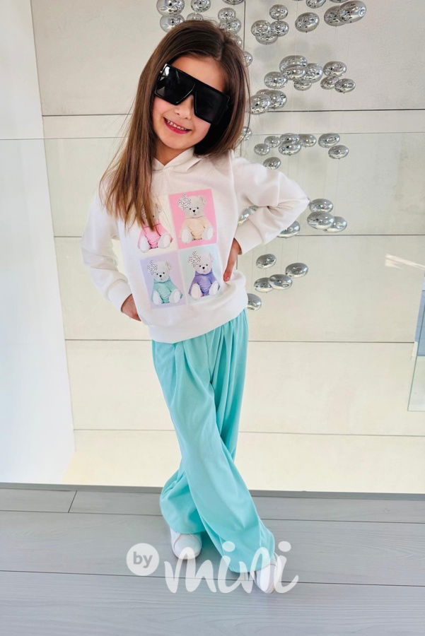 TEDDY pastel mint komplet