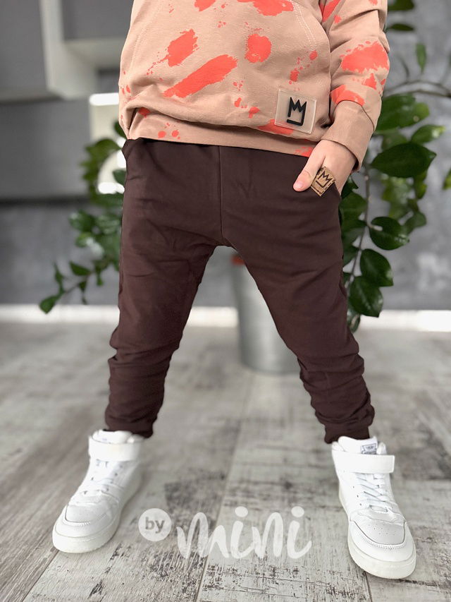 BASIC tepláky chocolate