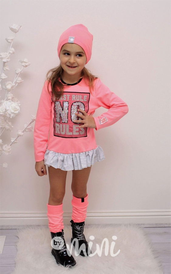 NO RULES neon tunika