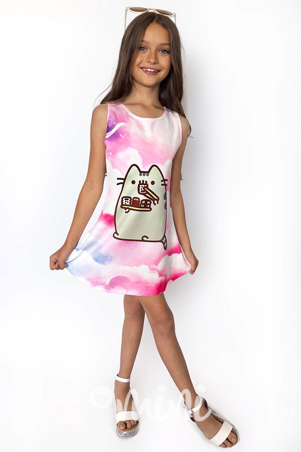 Pusheen letní šaty