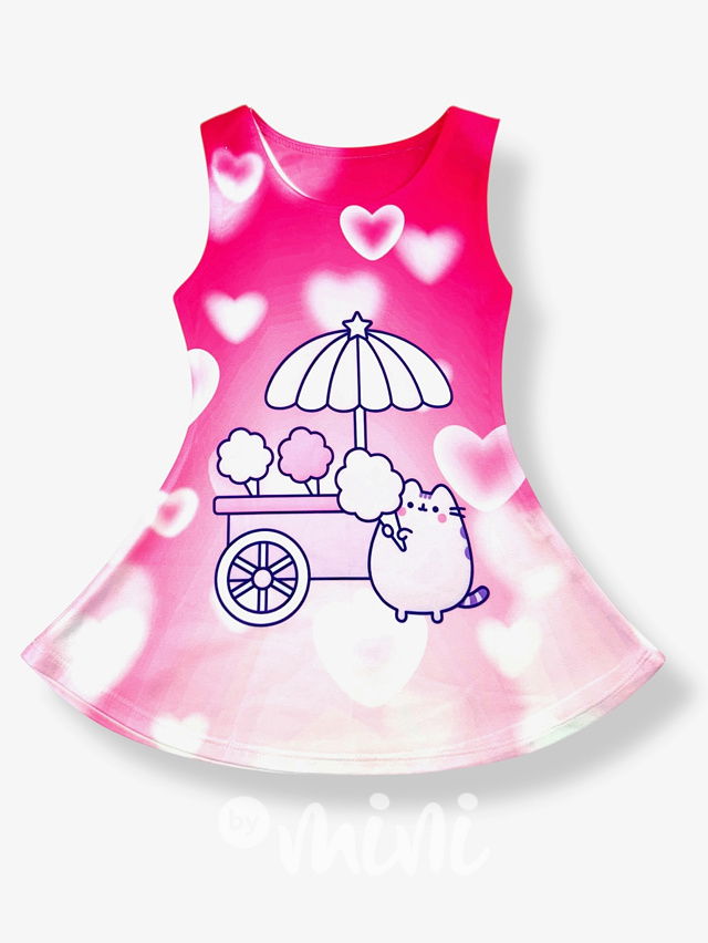 Pusheen letní šaty LOVE