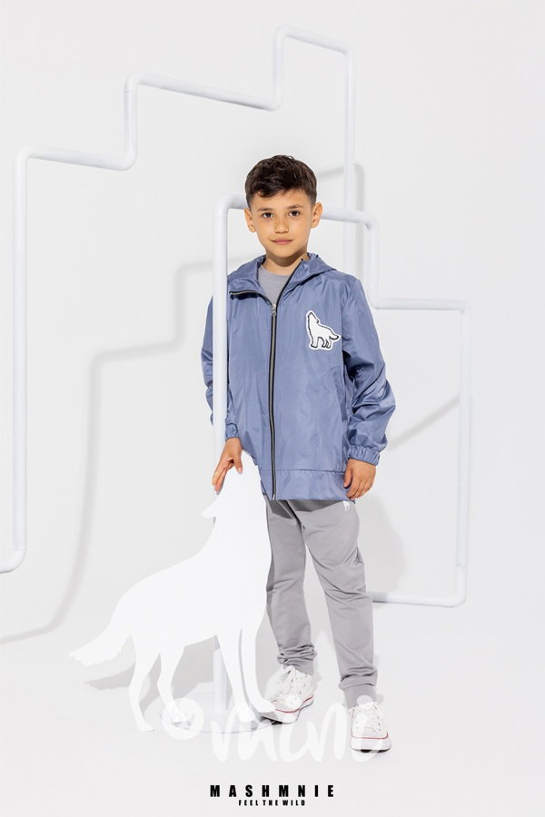 Mash Mnie jogger tepláky WOLF ice grey