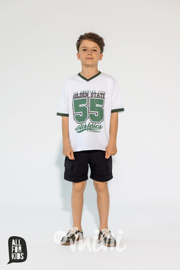 All for kids kraťasy s kapsami black