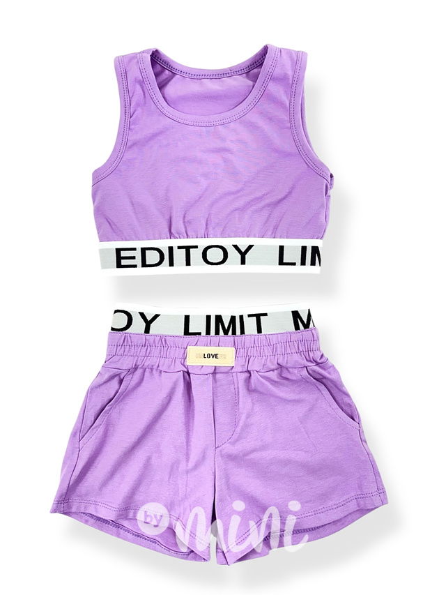 LIMIT sporty set lila