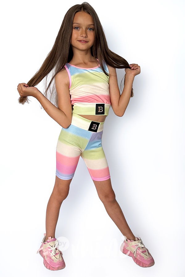 Rainbow sporty set