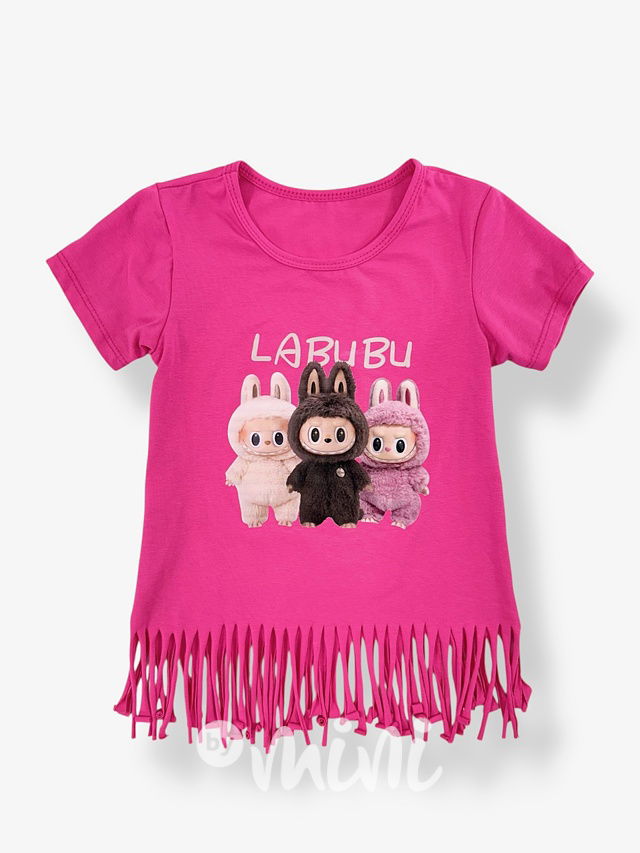 Labubu triko FRIENDS růžové