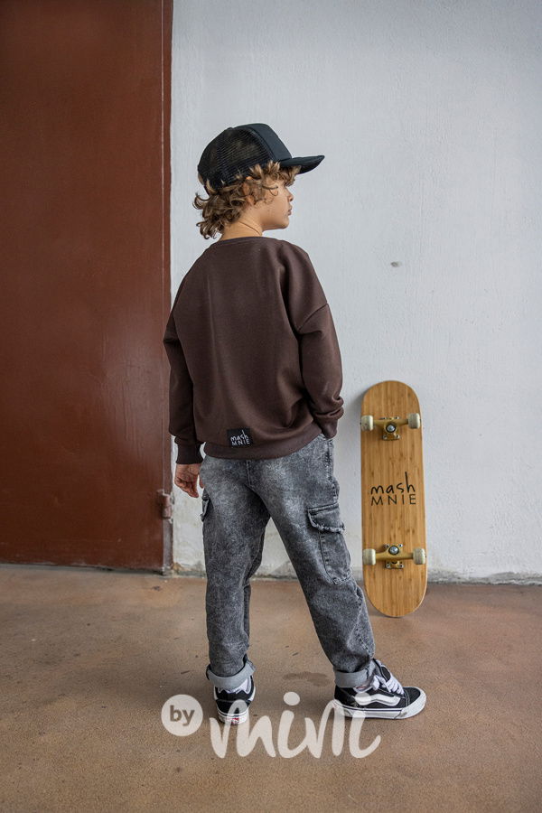 Mash Mnie soft denim barrel kapsáče black