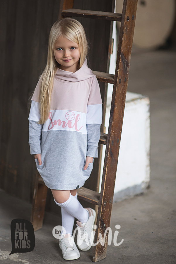 SMILE tunika pink