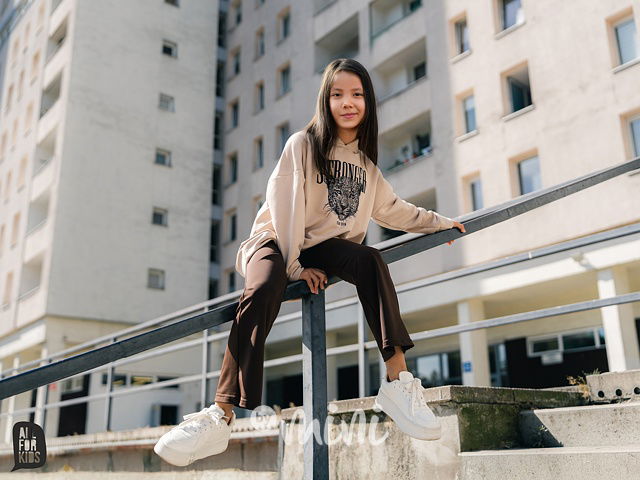 All for kids mikina STRONGER