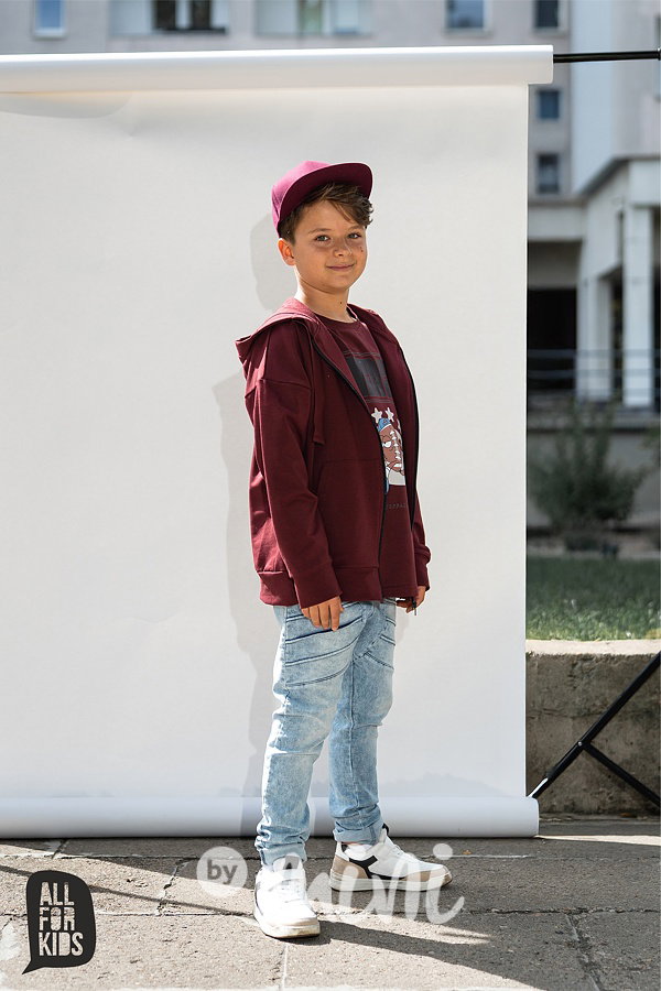 All for kids biker jogger jeansy ice blue