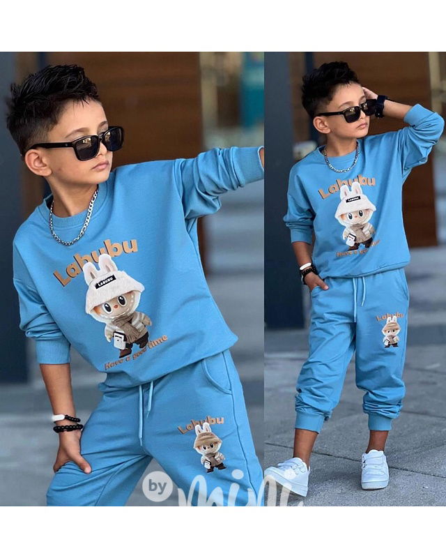 Labubu boys souprava blue