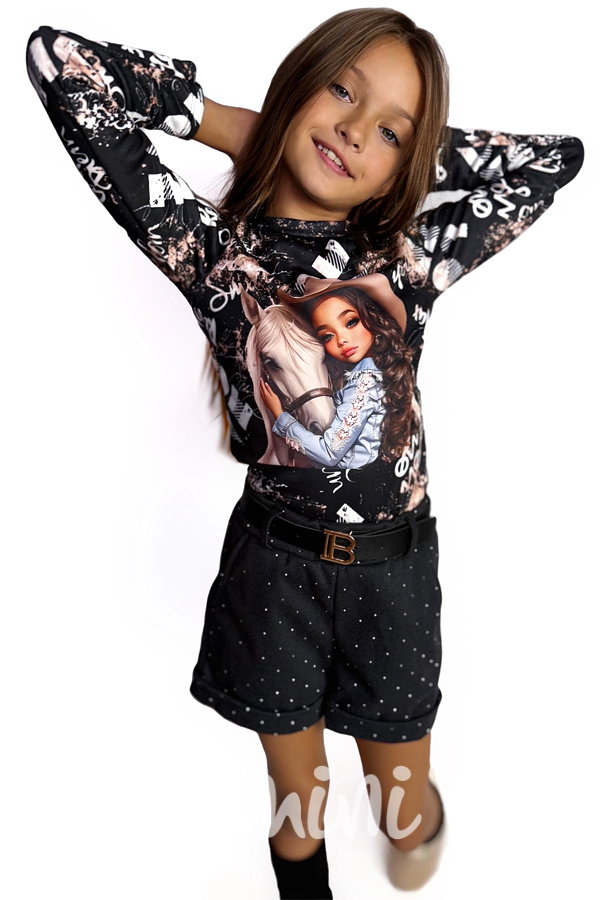 Cowgirl zateplená blůzka