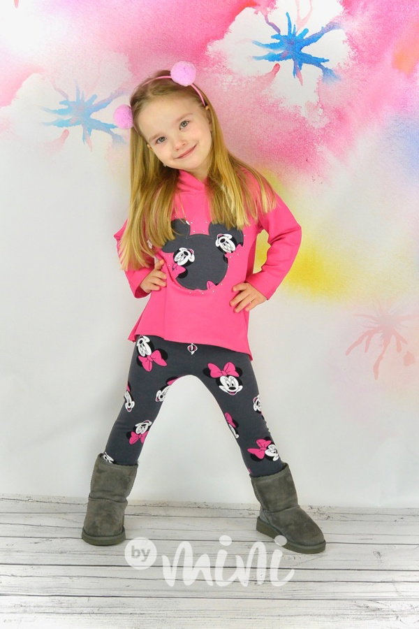 Minnie pink/grey set