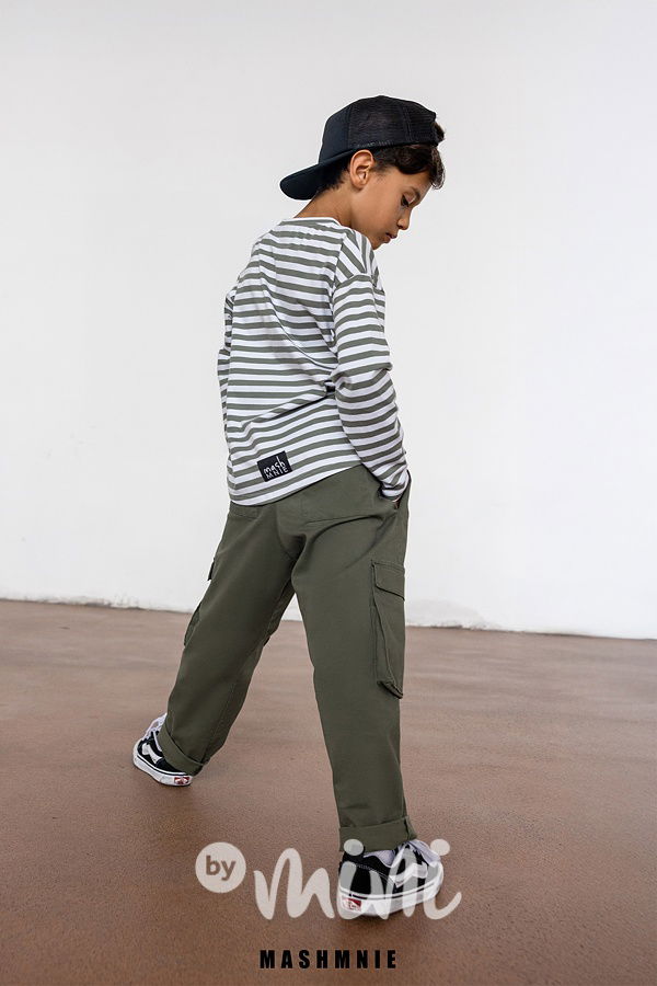 Mash Mnie volné barrel kapsáče WOLF khaki