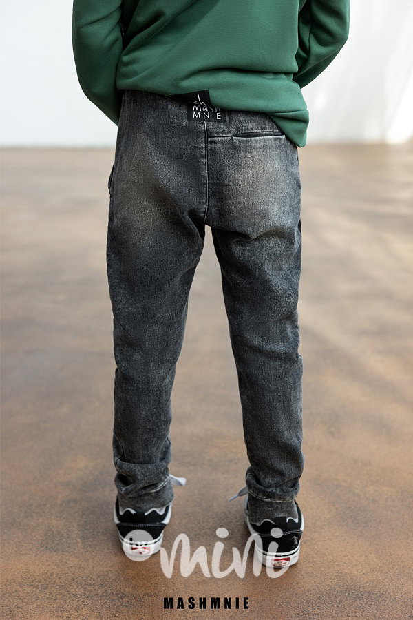 Mash Mnie soft dark denim jeans WOLF