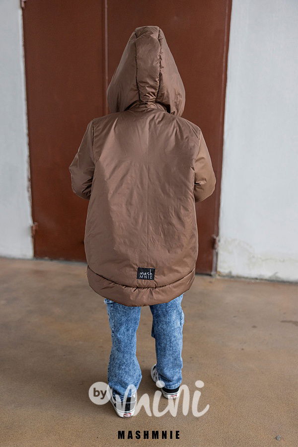 Mash Mnie zimní bunda WOLF brown