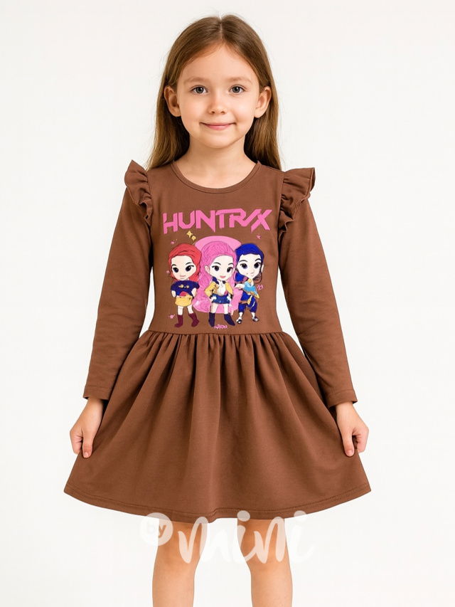 Lovkyně démonů šaty chocolate