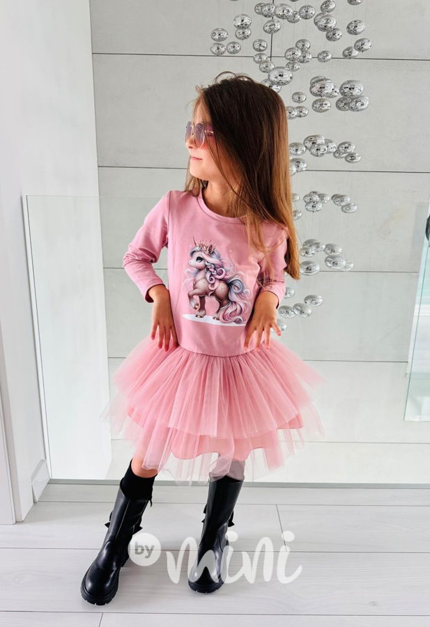 Unicorn tutu šaty