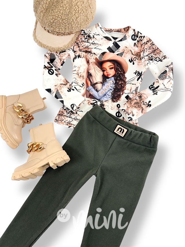 Cowgirl teplá blůzka