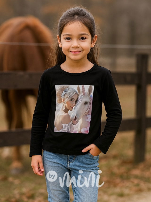 UNICORN beauty blůzka černá