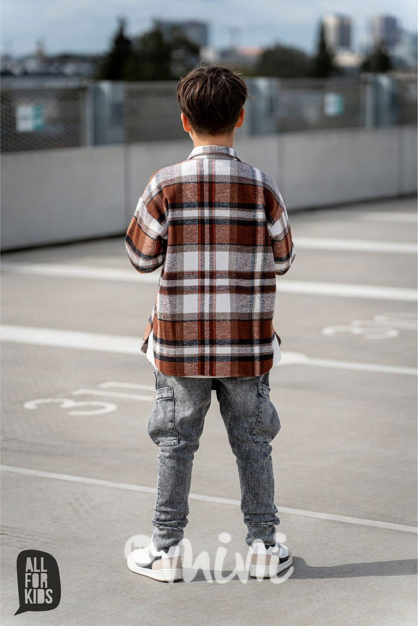 All for kids soft denim kapsáče dark