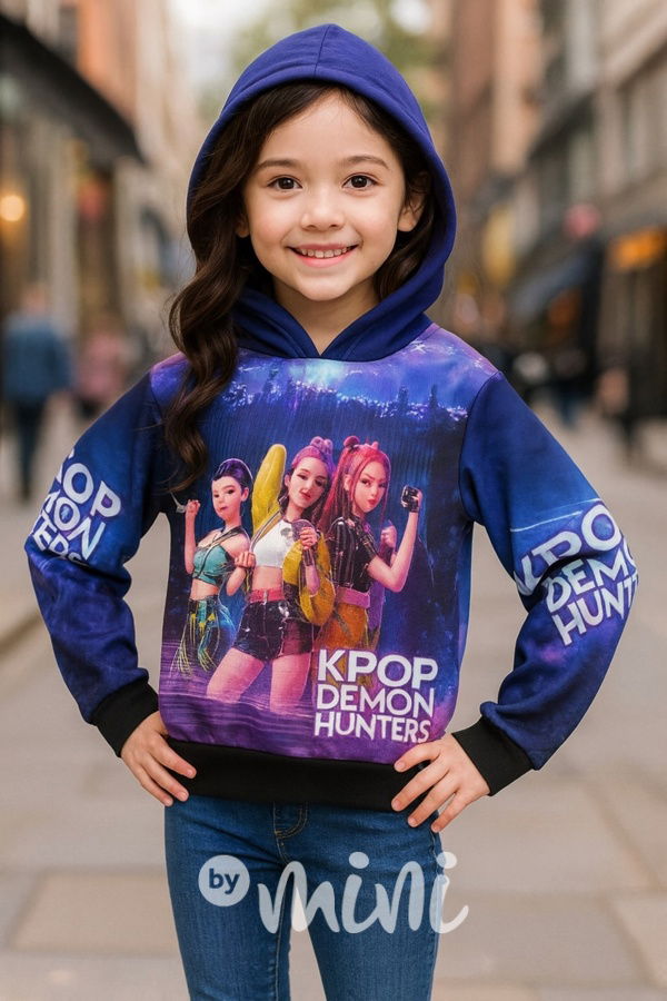 Demon Hunters zateplená mikina MUSIC