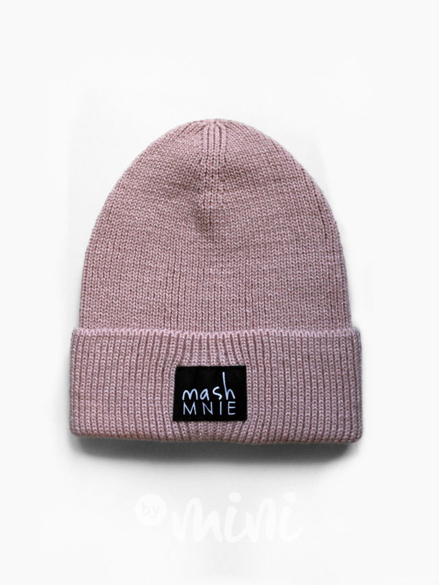 Mash Mnie pletená čepice pink