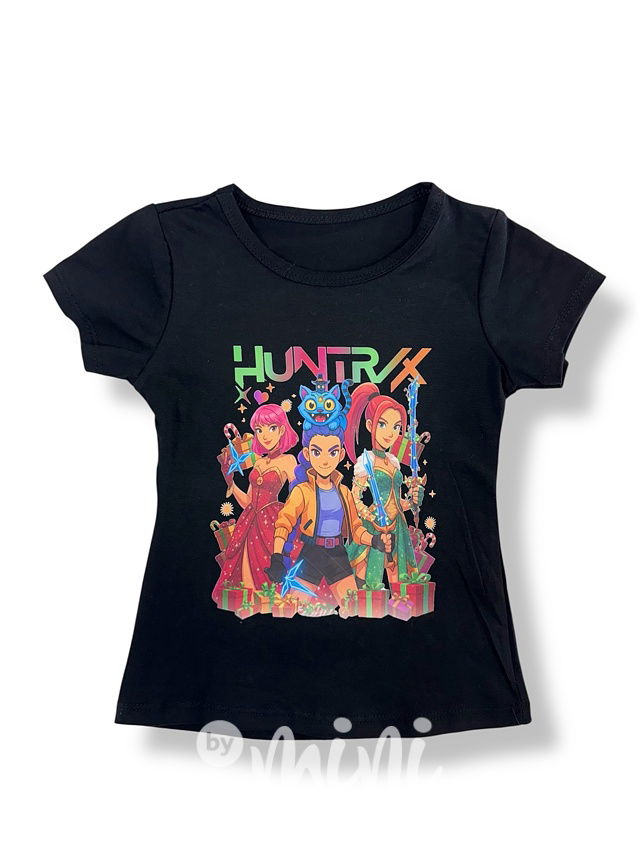 Huntrix triko GIFT černé