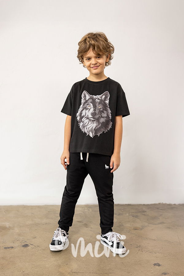 Mash Mnie triko wolf černé