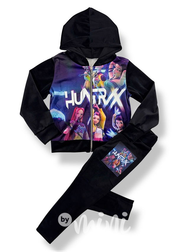 Huntrix soft velur souprava