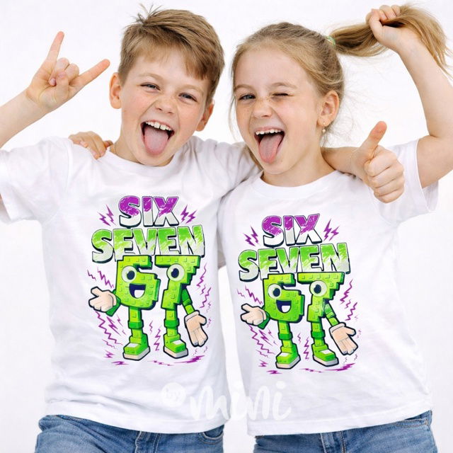 Six Seven triko bílé