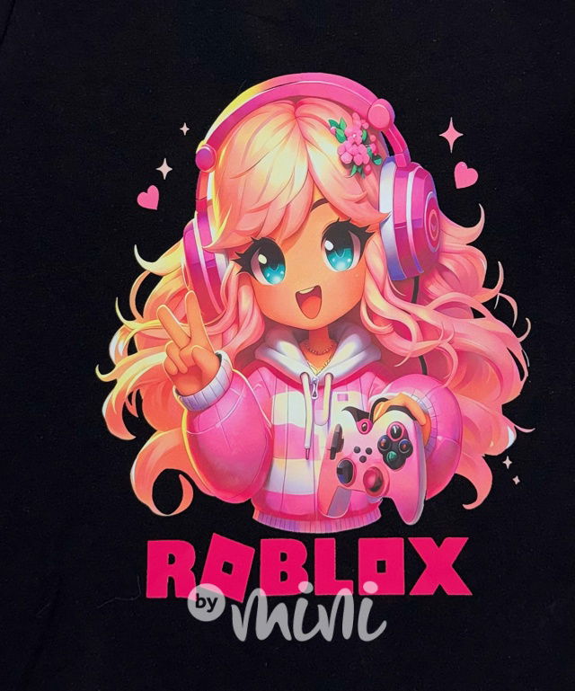 Roblox GIRL triko černé