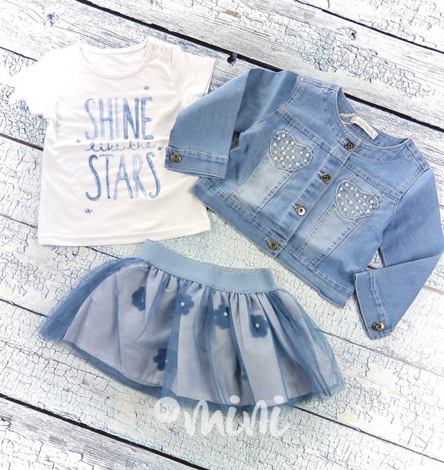 Jeans 3ks komplet shine