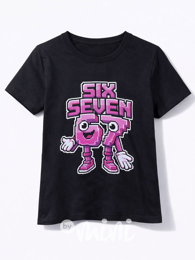 Six Seven triko černé