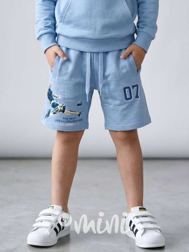 Bavlněné kraťasy fotbal nebeské