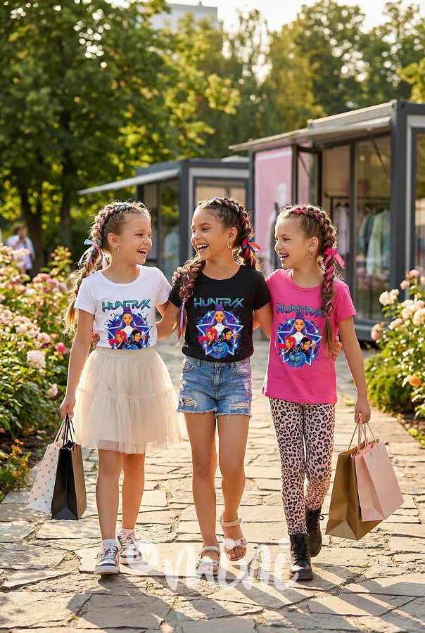 Huntrix triko černé