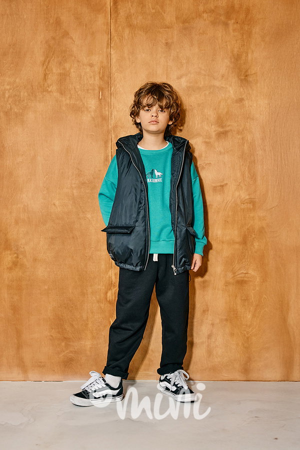 Mash Mnie baggy tepláky WOLF černé