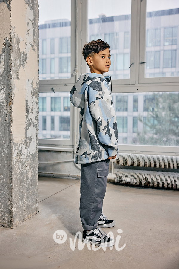 Mash Mnie cargo baggy kalhoty dark grey