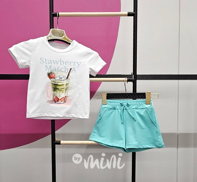 Matcha letní set tyrkys