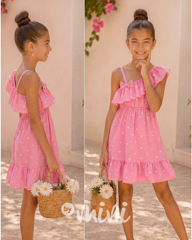 Amélie letní šaty pink