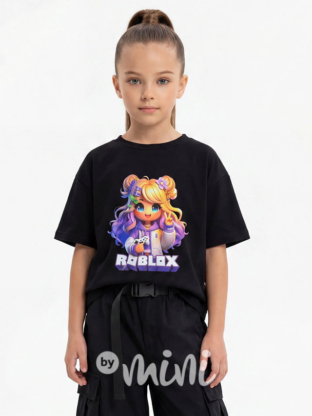 Roblox triko černé