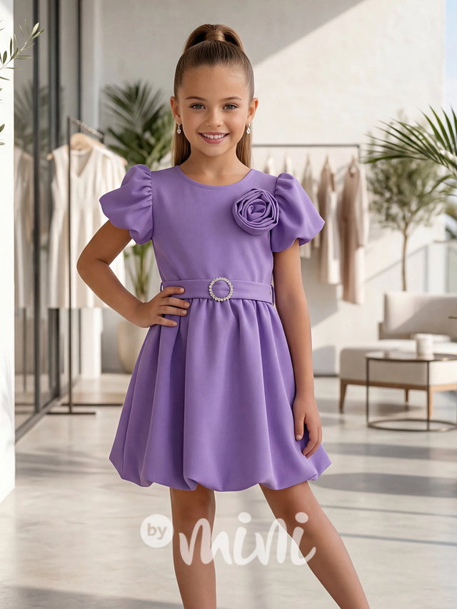 Elegant šaty rose lila