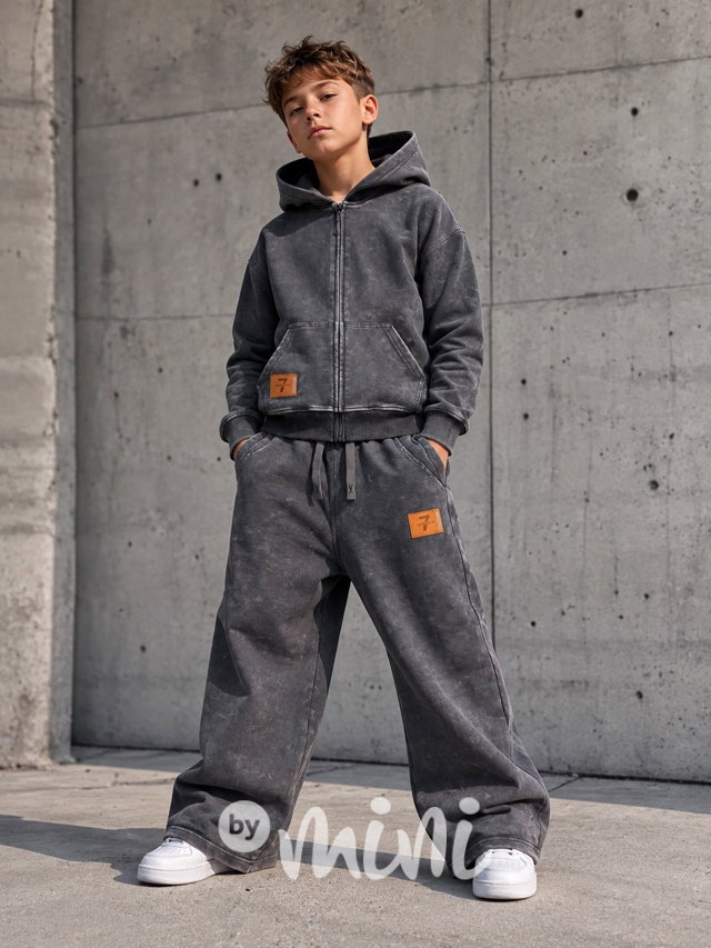 Denim soft cotton souprava