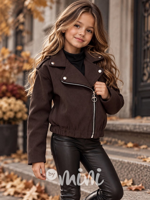 Podzimní fashion bundička chocolate