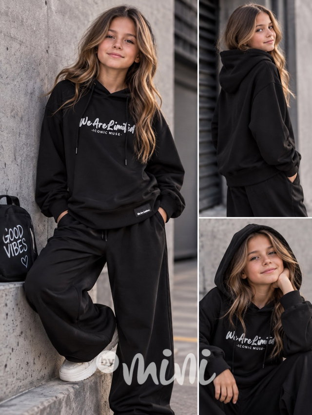 Limited mikina černá