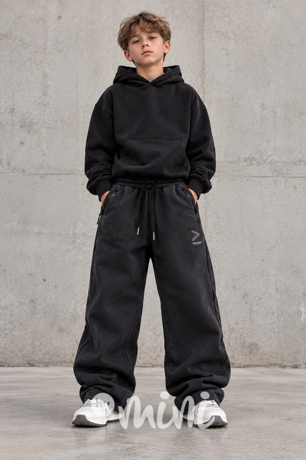 THERMO acid wash baggy tepláky