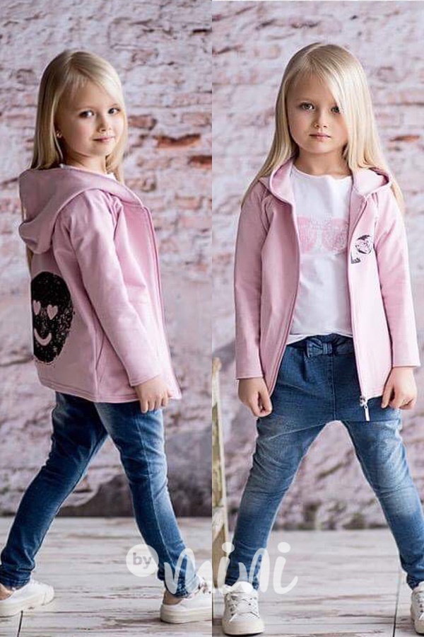 LOOK pink delší mikča