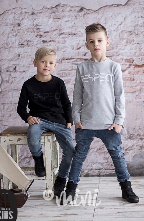 Jeans propletené tepláčky