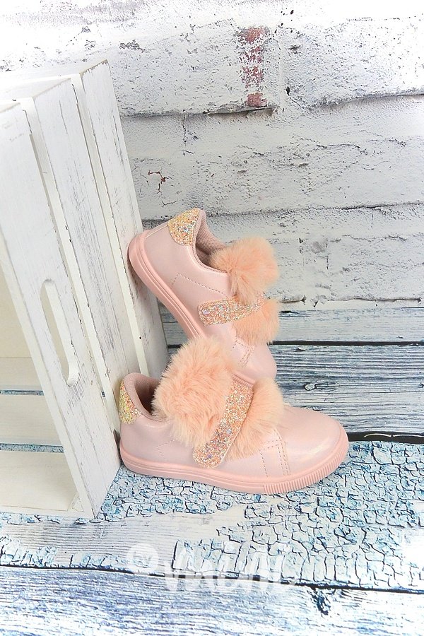 Bunny boty s třpytkami pink