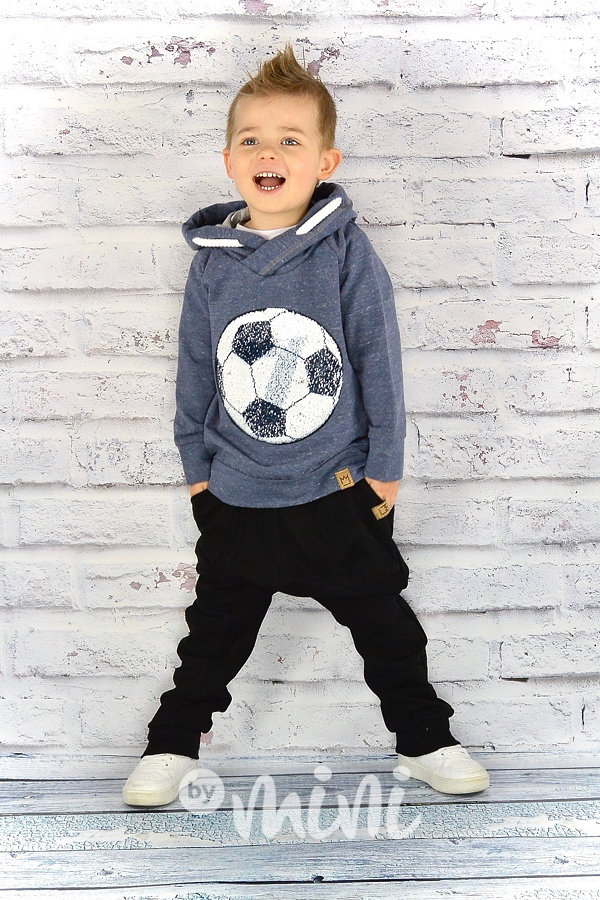 Football melange mikina